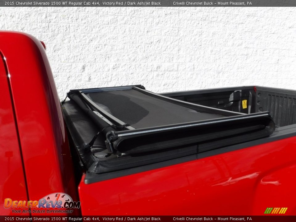 2015 Chevrolet Silverado 1500 WT Regular Cab 4x4 Victory Red / Dark Ash/Jet Black Photo #4