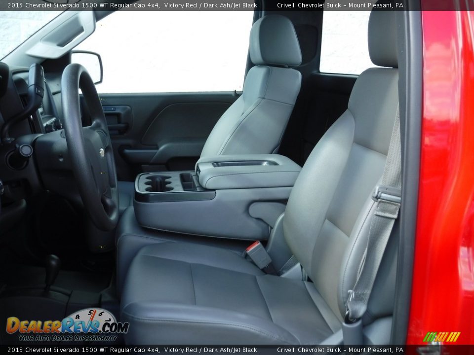 2015 Chevrolet Silverado 1500 WT Regular Cab 4x4 Victory Red / Dark Ash/Jet Black Photo #16