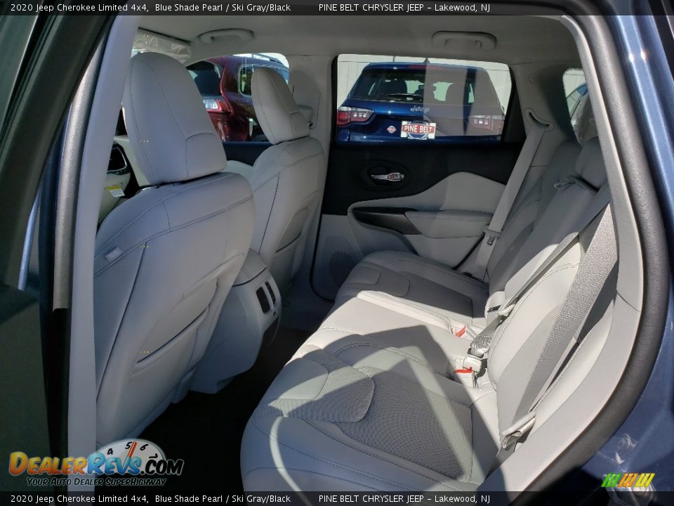 2020 Jeep Cherokee Limited 4x4 Blue Shade Pearl / Ski Gray/Black Photo #6