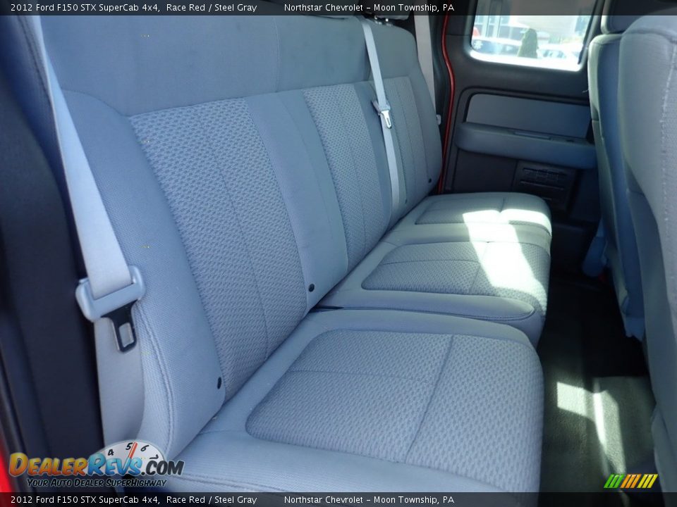 2012 Ford F150 STX SuperCab 4x4 Race Red / Steel Gray Photo #17