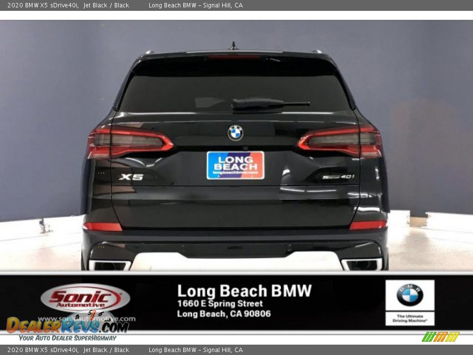 2020 BMW X5 sDrive40i Jet Black / Black Photo #3