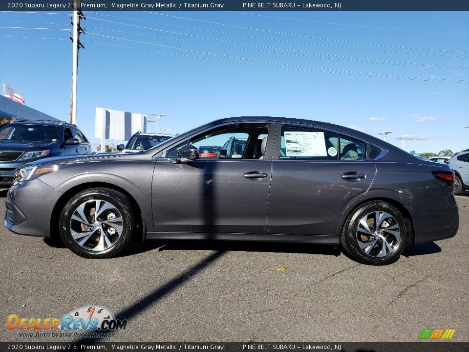 2020 Subaru Legacy 2.5i Premium Magnetite Gray Metallic / Titanium Gray Photo #3