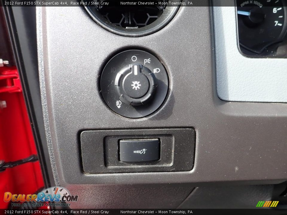 2012 Ford F150 STX SuperCab 4x4 Race Red / Steel Gray Photo #26