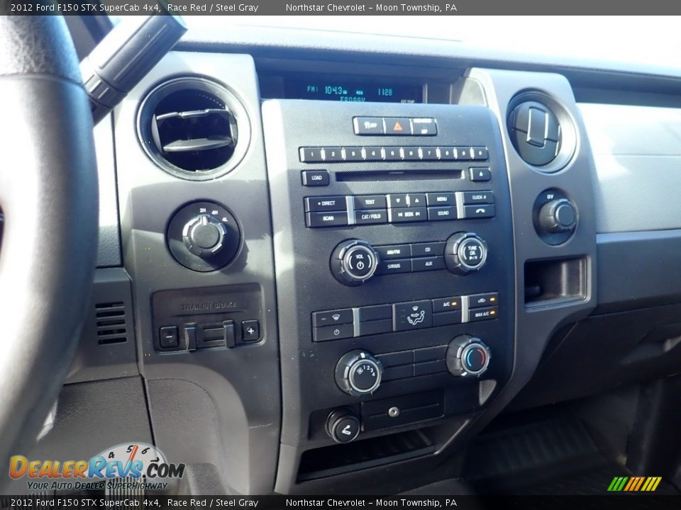 2012 Ford F150 STX SuperCab 4x4 Race Red / Steel Gray Photo #28