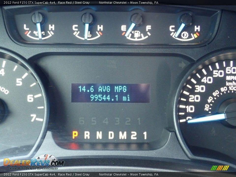 2012 Ford F150 STX SuperCab 4x4 Race Red / Steel Gray Photo #30