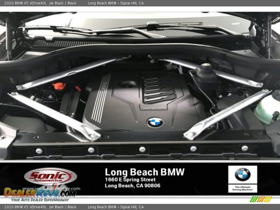 2020 BMW X5 sDrive40i Jet Black / Black Photo #8