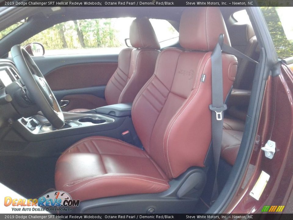 Front Seat of 2019 Dodge Challenger SRT Hellcat Redeye Widebody Photo #11