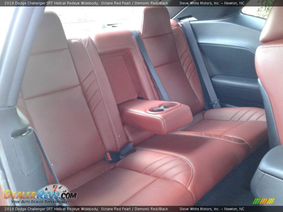 Rear Seat of 2019 Dodge Challenger SRT Hellcat Redeye Widebody Photo #14