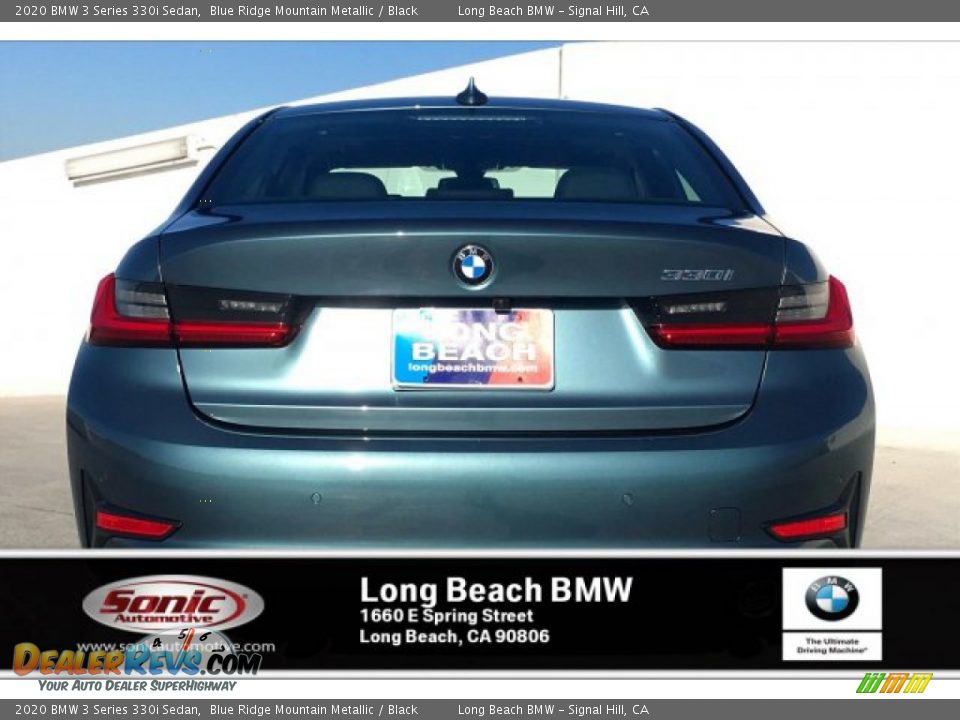 2020 BMW 3 Series 330i Sedan Blue Ridge Mountain Metallic / Black Photo #3