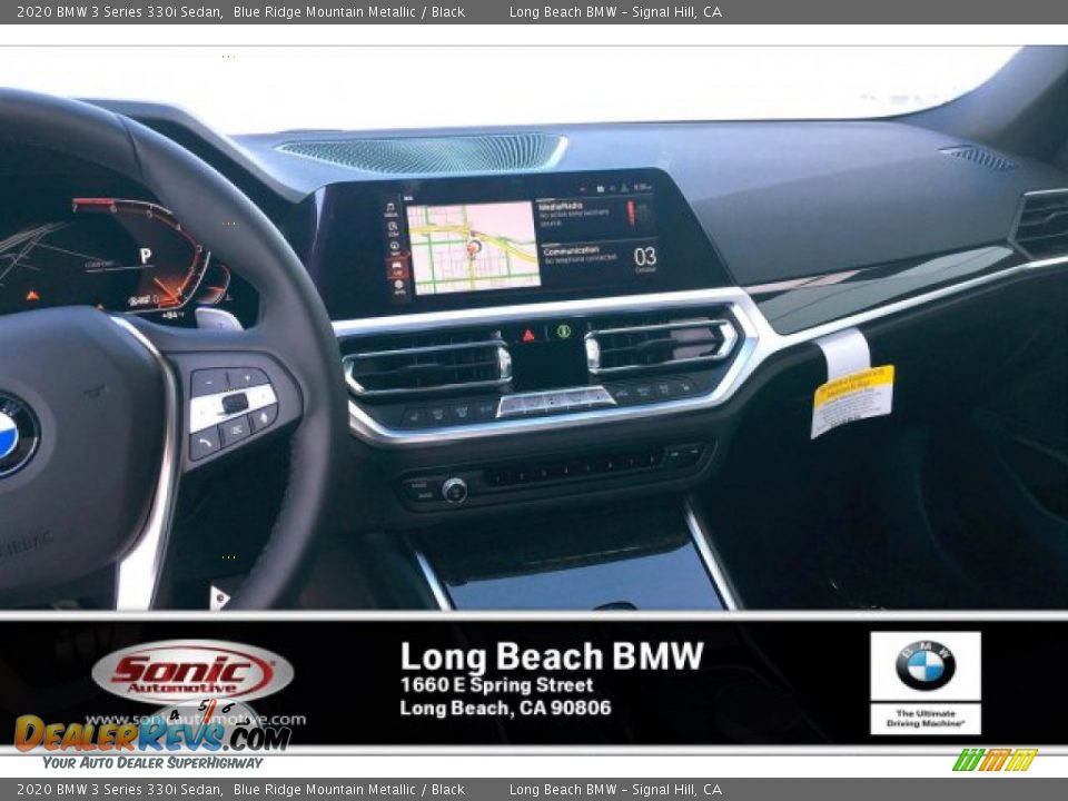 2020 BMW 3 Series 330i Sedan Blue Ridge Mountain Metallic / Black Photo #5