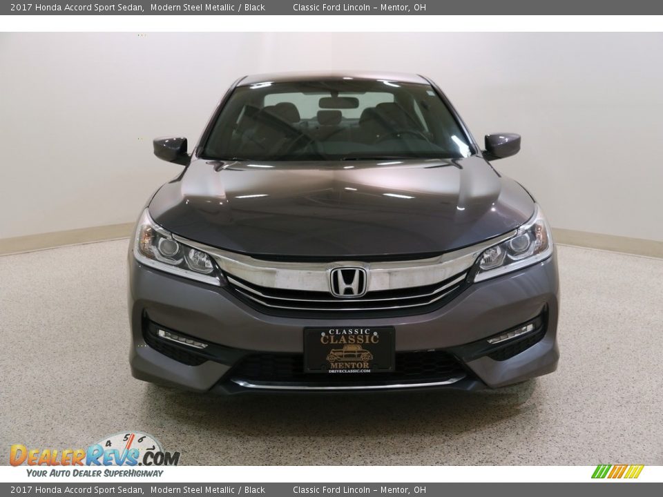 2017 Honda Accord Sport Sedan Modern Steel Metallic / Black Photo #2
