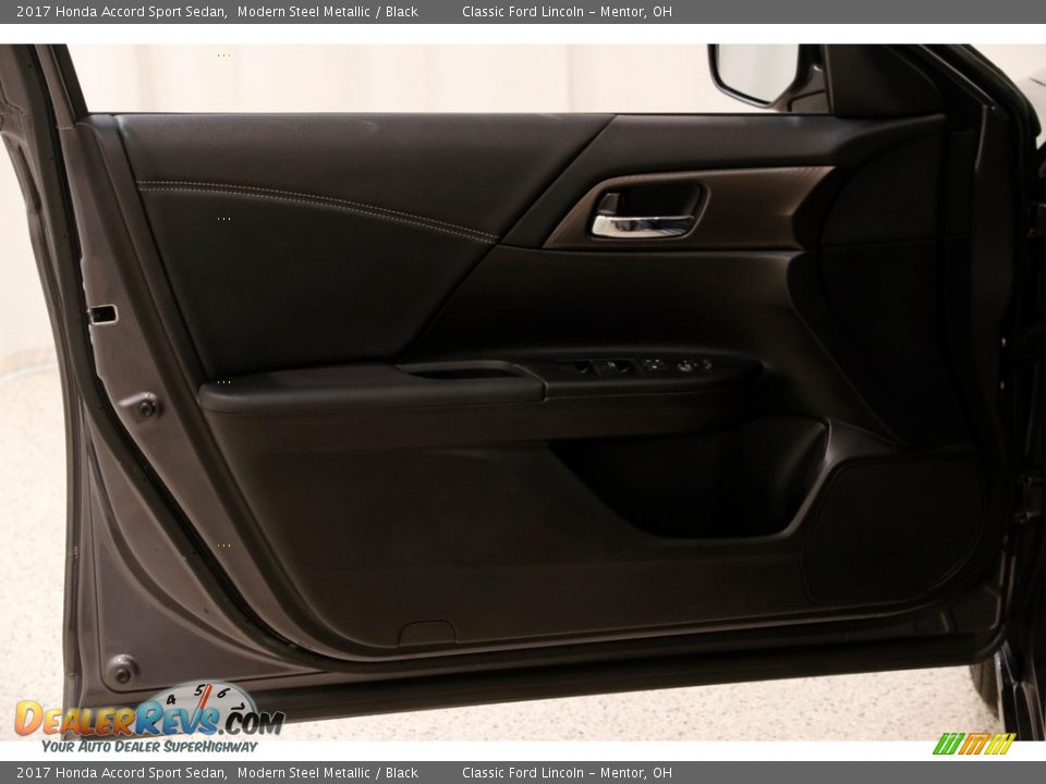 2017 Honda Accord Sport Sedan Modern Steel Metallic / Black Photo #4