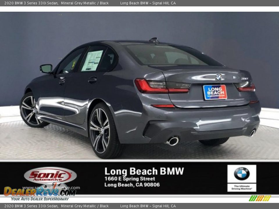 2020 BMW 3 Series 330i Sedan Mineral Grey Metallic / Black Photo #2