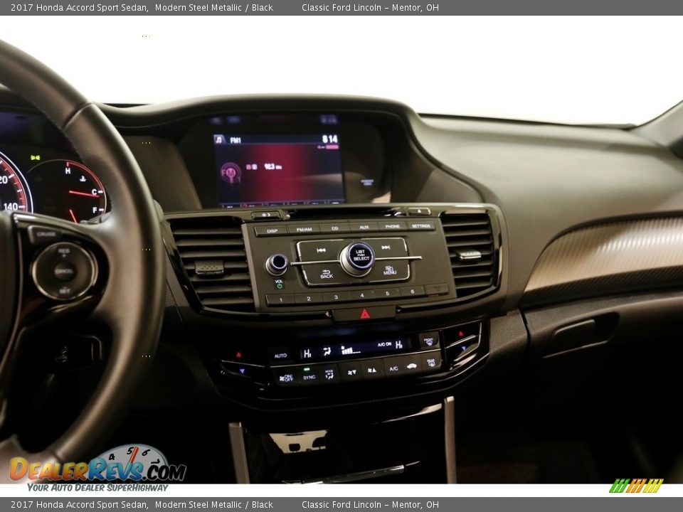 2017 Honda Accord Sport Sedan Modern Steel Metallic / Black Photo #10