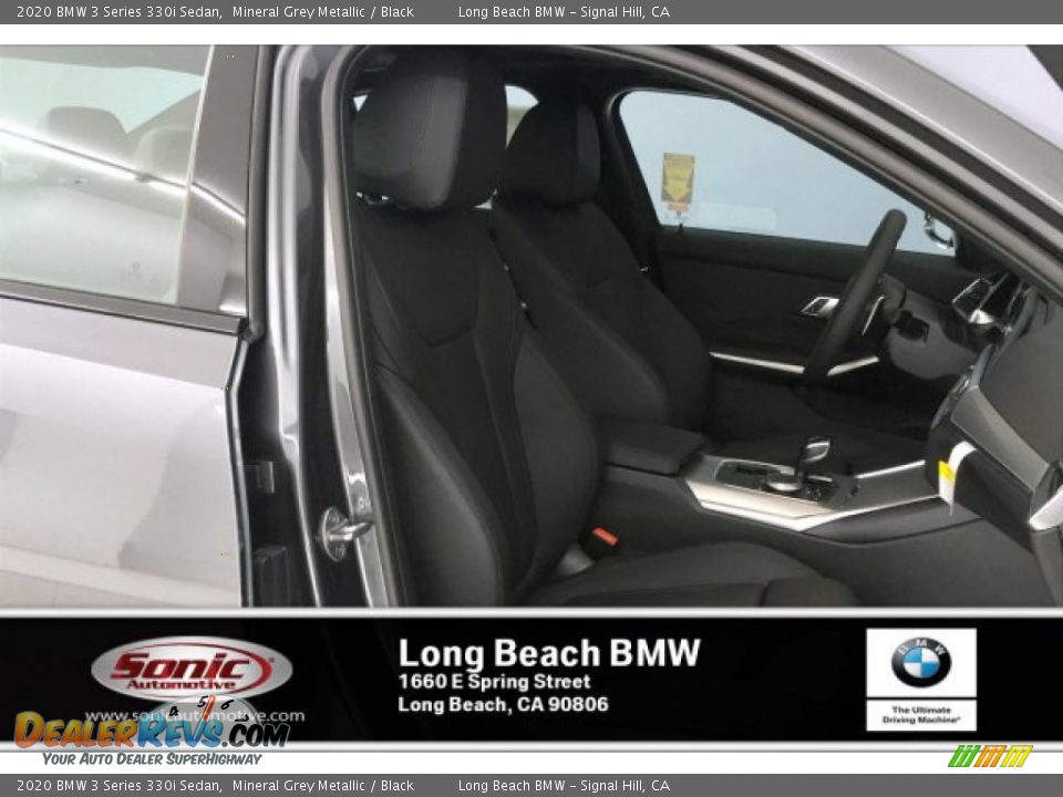2020 BMW 3 Series 330i Sedan Mineral Grey Metallic / Black Photo #7