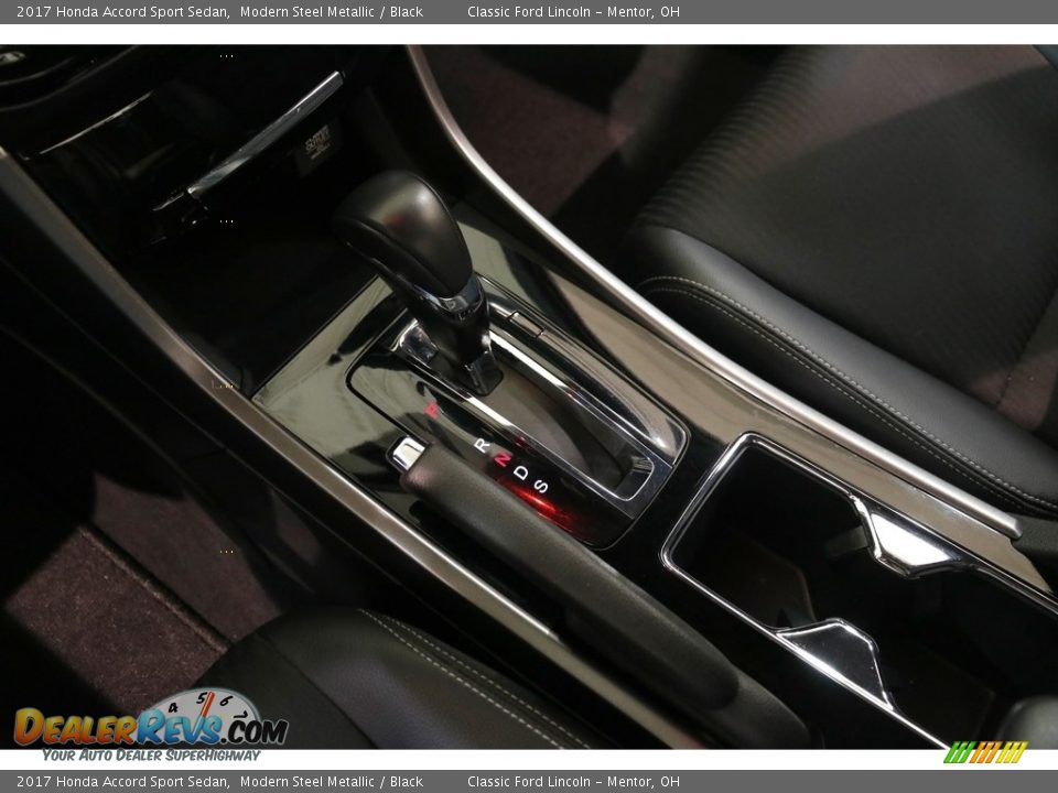 2017 Honda Accord Sport Sedan Modern Steel Metallic / Black Photo #13