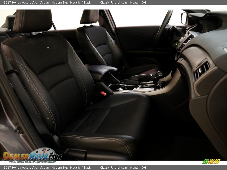 2017 Honda Accord Sport Sedan Modern Steel Metallic / Black Photo #15