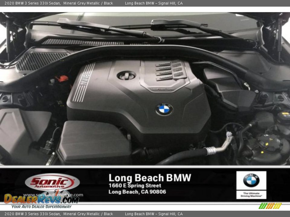 2020 BMW 3 Series 330i Sedan Mineral Grey Metallic / Black Photo #8