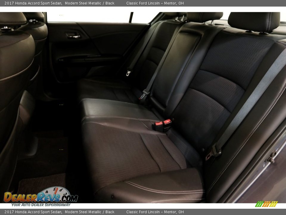 2017 Honda Accord Sport Sedan Modern Steel Metallic / Black Photo #17
