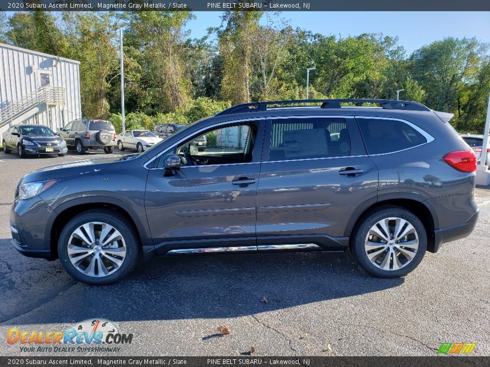 2020 Subaru Ascent Limited Magnetite Gray Metallic / Slate Photo #3