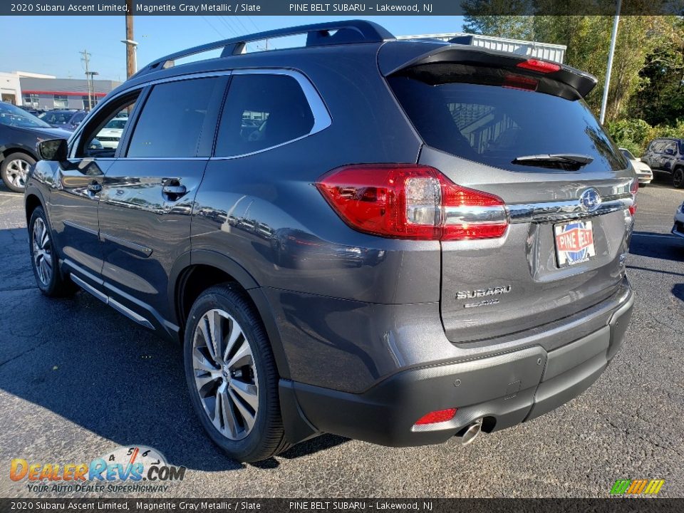 2020 Subaru Ascent Limited Magnetite Gray Metallic / Slate Photo #4