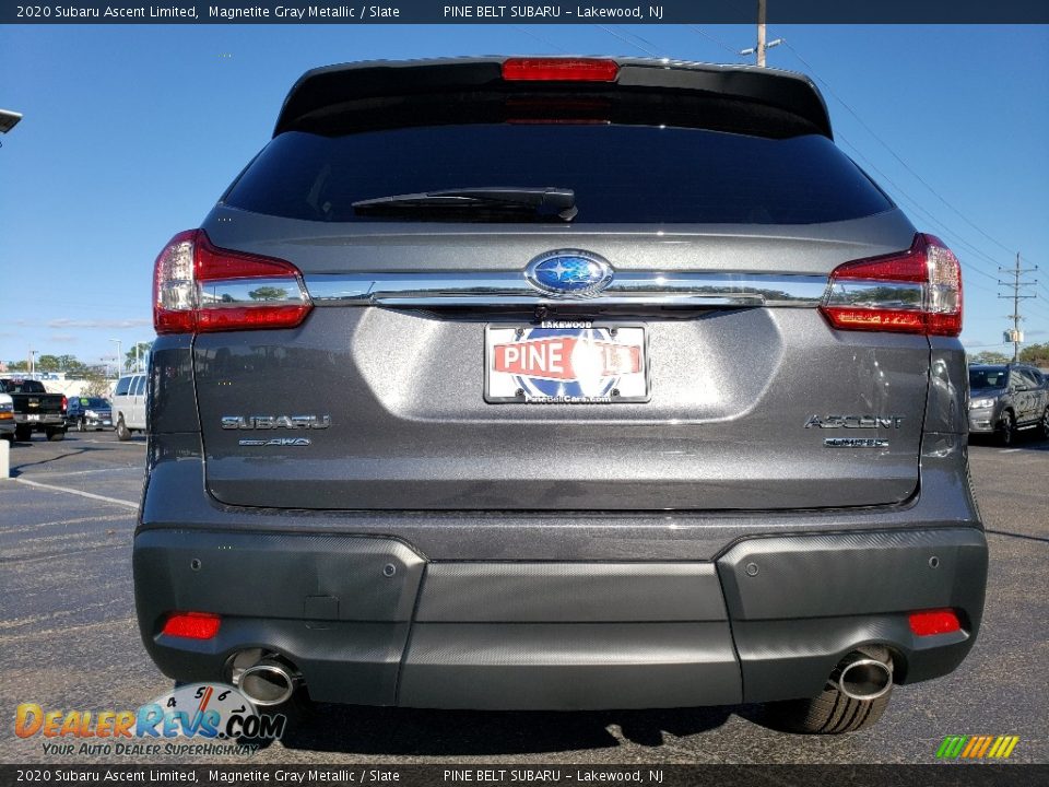 2020 Subaru Ascent Limited Magnetite Gray Metallic / Slate Photo #5