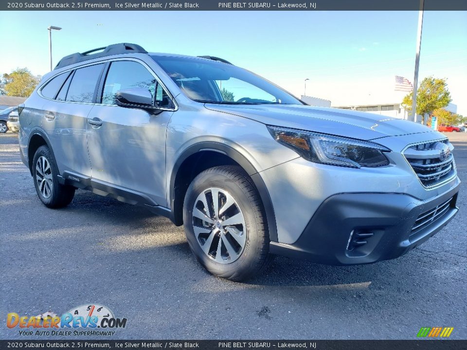 2020 Subaru Outback 2.5i Premium Ice Silver Metallic / Slate Black Photo #1