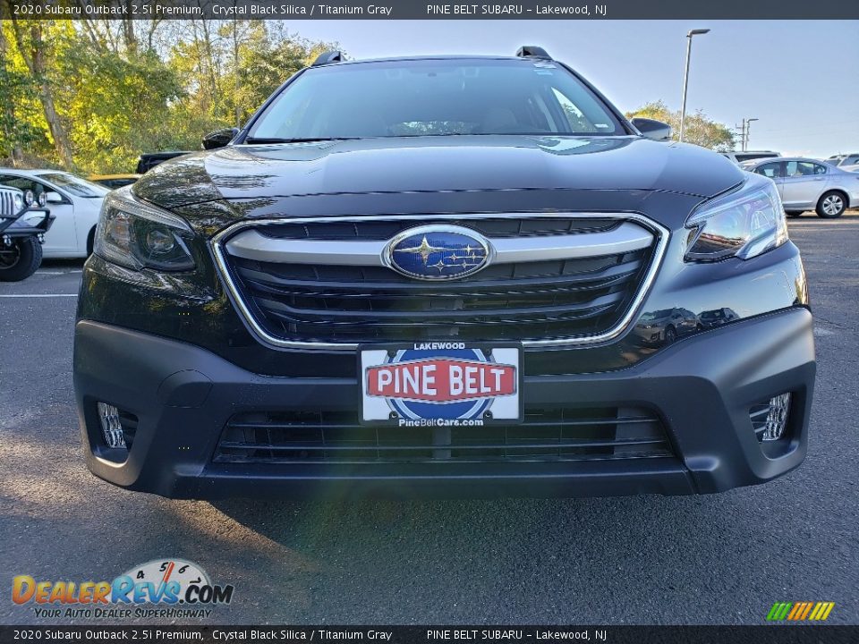 2020 Subaru Outback 2.5i Premium Crystal Black Silica / Titanium Gray Photo #2