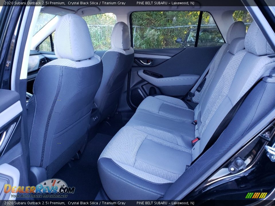 Rear Seat of 2020 Subaru Outback 2.5i Premium Photo #6