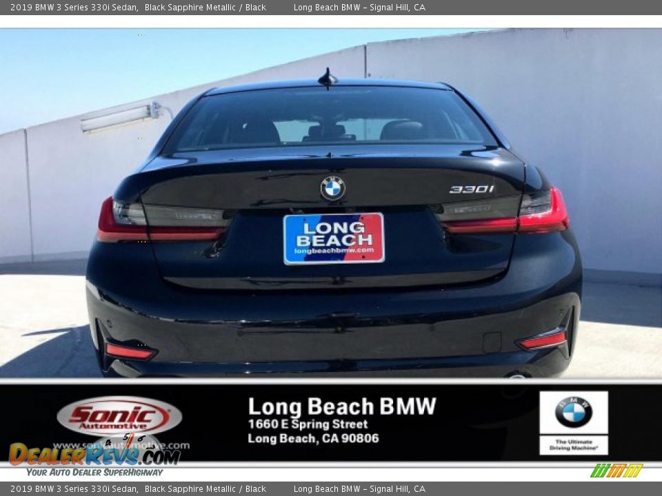 2019 BMW 3 Series 330i Sedan Black Sapphire Metallic / Black Photo #3