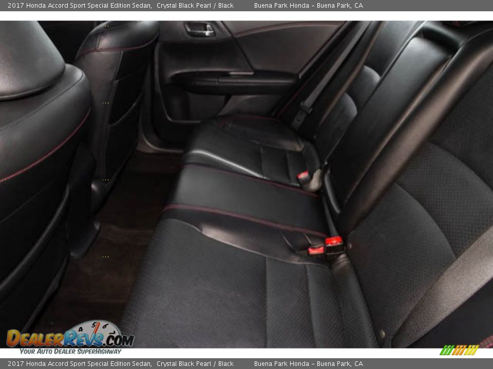 2017 Honda Accord Sport Special Edition Sedan Crystal Black Pearl / Black Photo #4