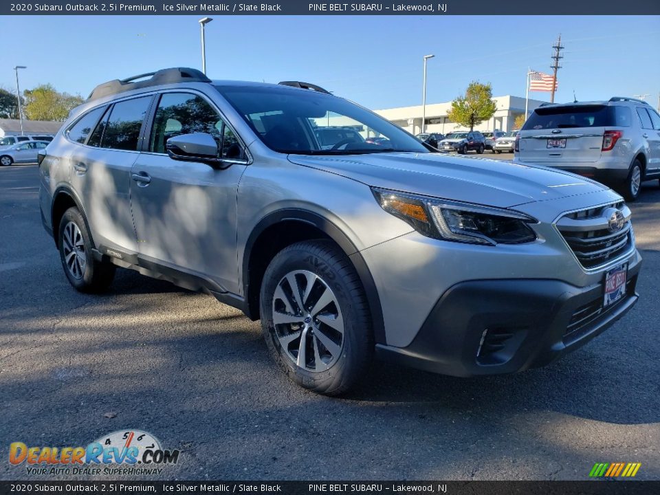 2020 Subaru Outback 2.5i Premium Ice Silver Metallic / Slate Black Photo #1