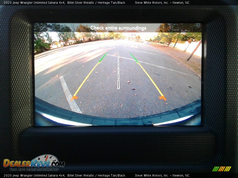 2020 Jeep Wrangler Unlimited Sahara 4x4 Billet Silver Metallic / Heritage Tan/Black Photo #21