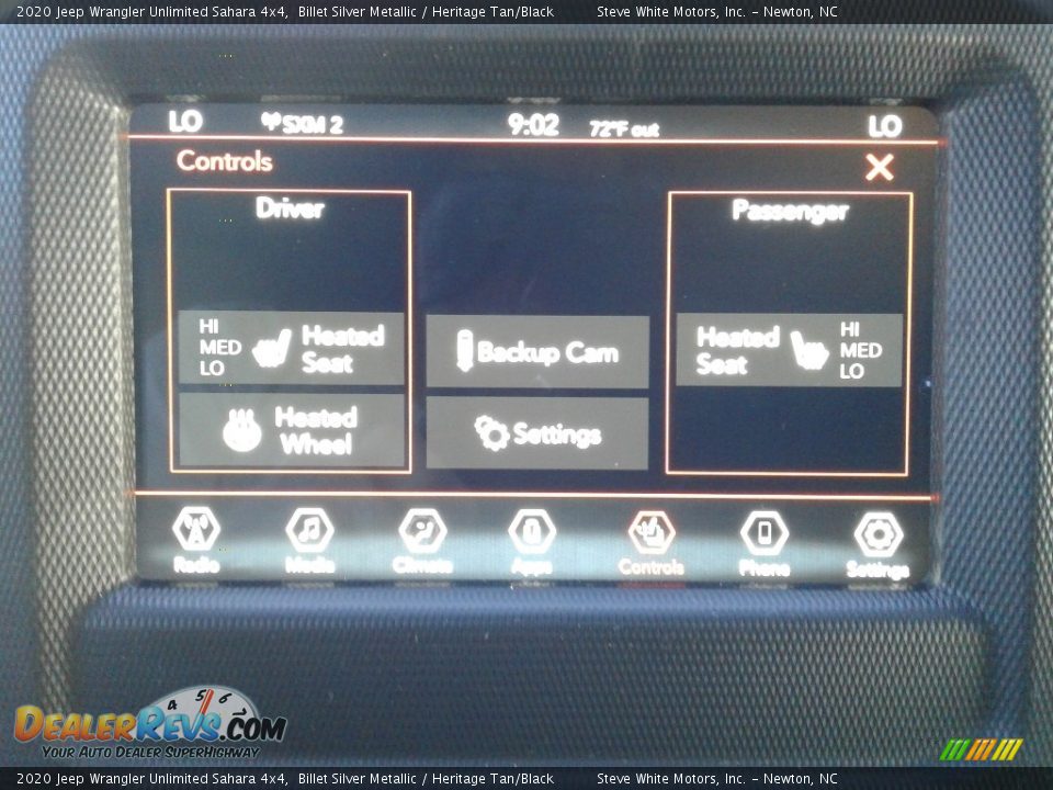 2020 Jeep Wrangler Unlimited Sahara 4x4 Billet Silver Metallic / Heritage Tan/Black Photo #23