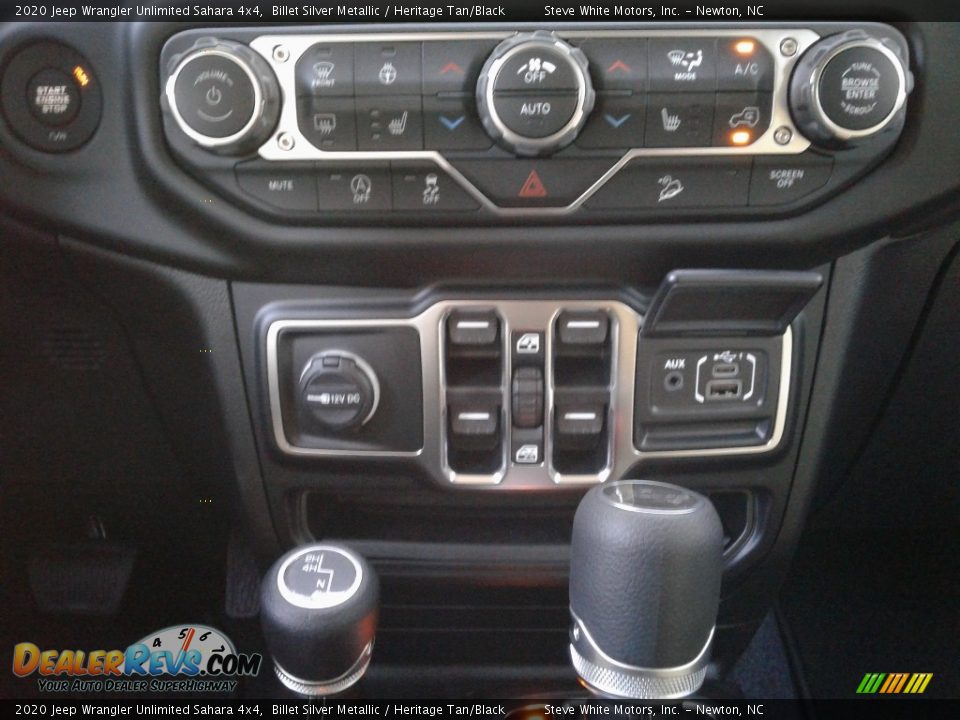2020 Jeep Wrangler Unlimited Sahara 4x4 Billet Silver Metallic / Heritage Tan/Black Photo #25