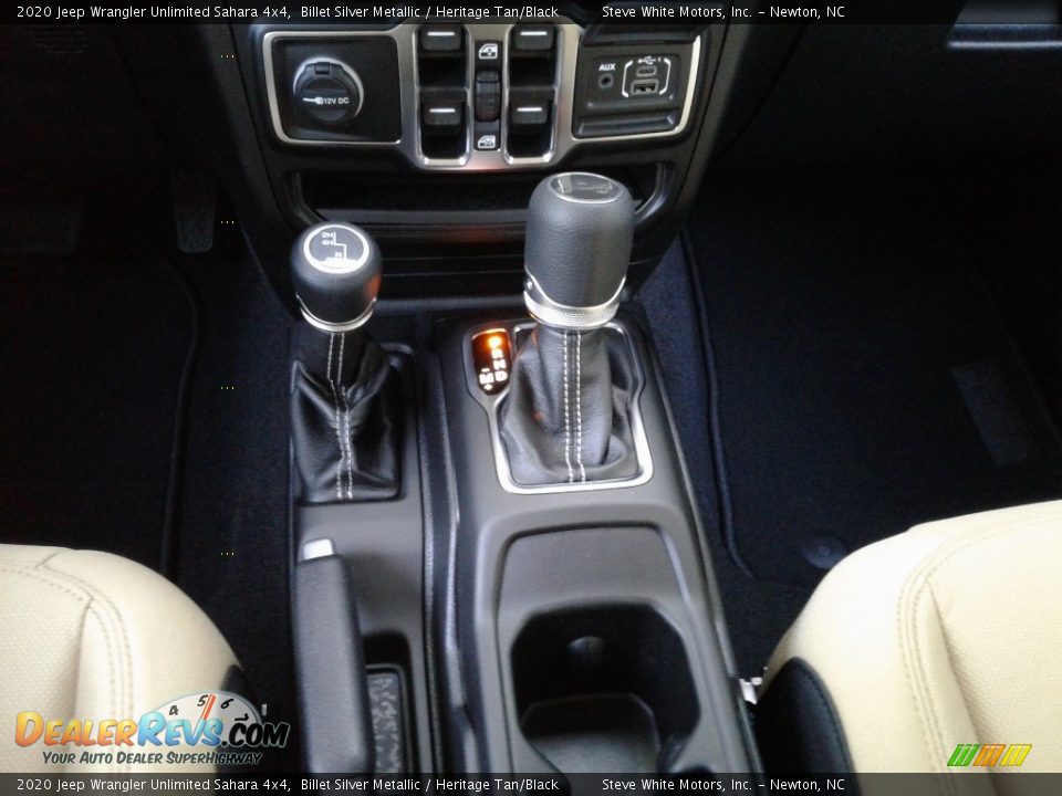 2020 Jeep Wrangler Unlimited Sahara 4x4 Billet Silver Metallic / Heritage Tan/Black Photo #26