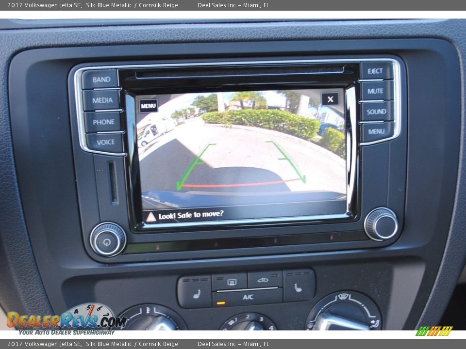 2017 Volkswagen Jetta SE Silk Blue Metallic / Cornsilk Beige Photo #15