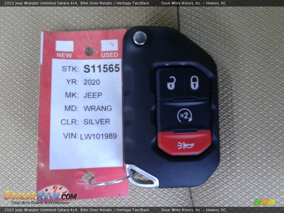 2020 Jeep Wrangler Unlimited Sahara 4x4 Billet Silver Metallic / Heritage Tan/Black Photo #29