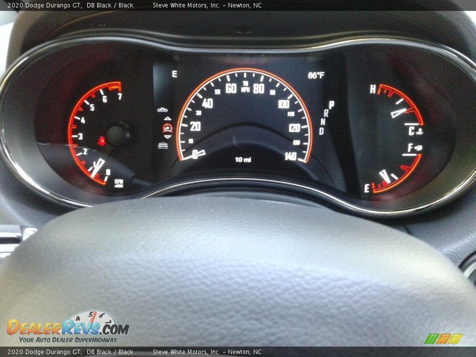 2020 Dodge Durango GT DB Black / Black Photo #22