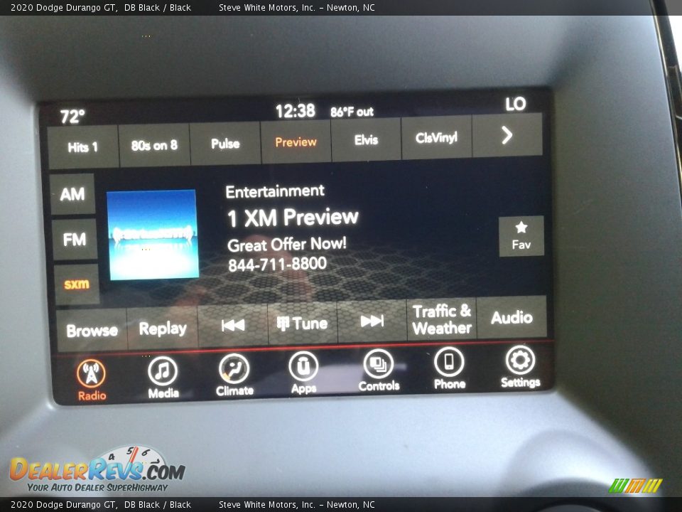 2020 Dodge Durango GT DB Black / Black Photo #24