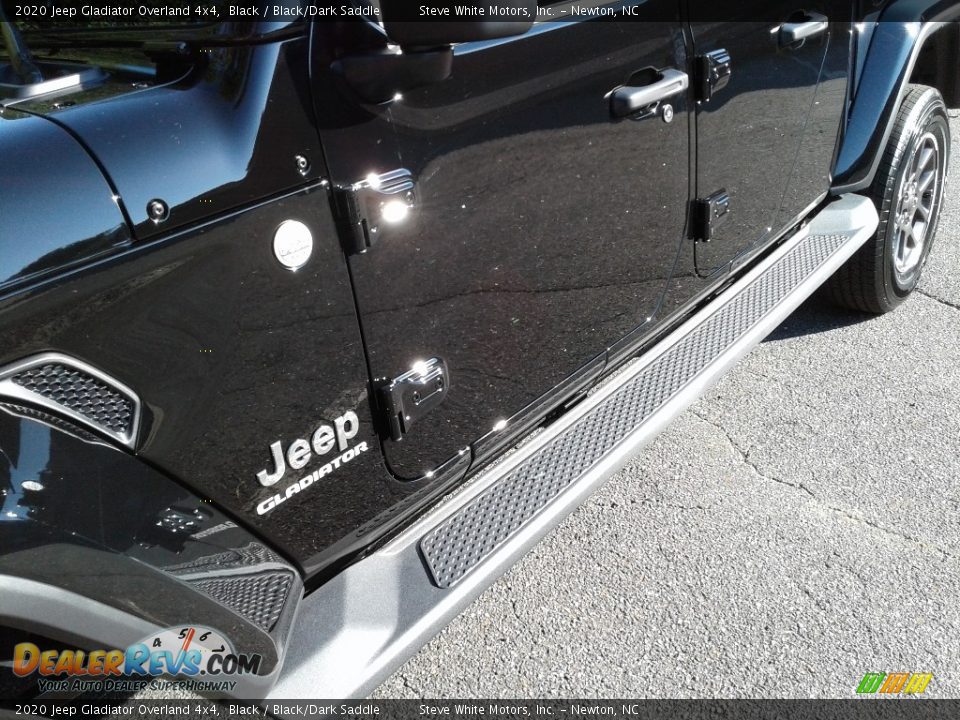 2020 Jeep Gladiator Overland 4x4 Black / Black/Dark Saddle Photo #35