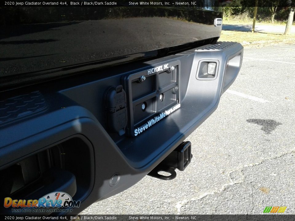 2020 Jeep Gladiator Overland 4x4 Black / Black/Dark Saddle Photo #36