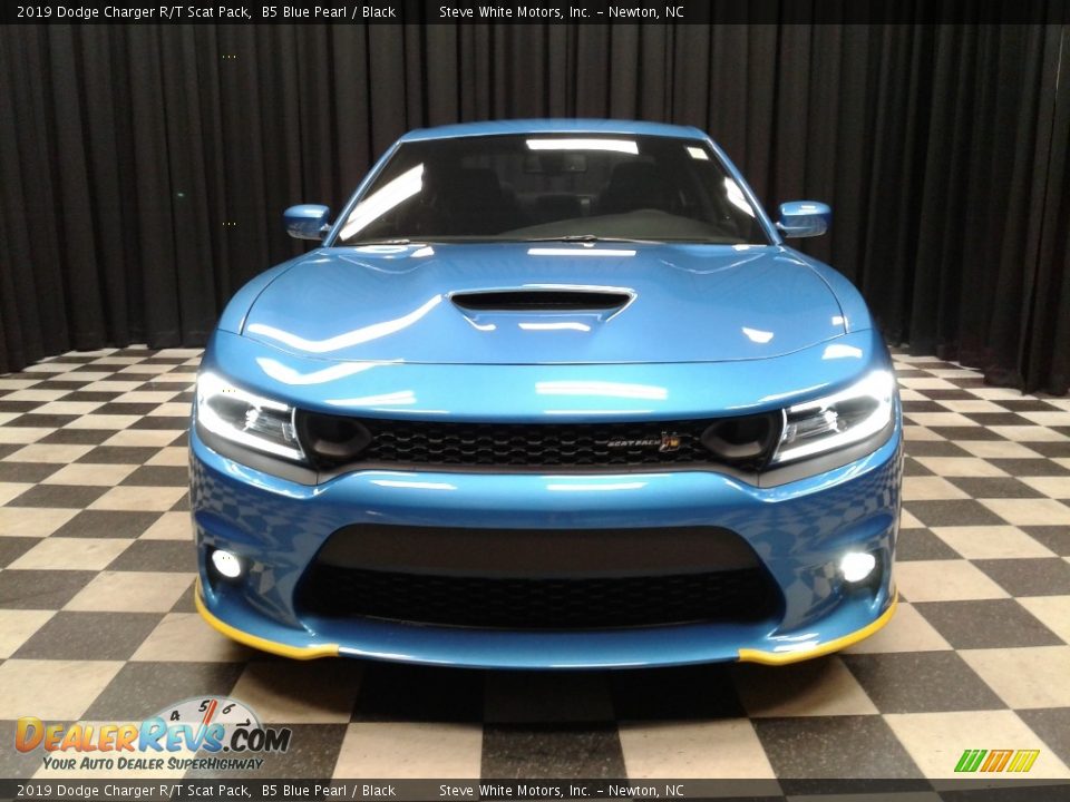 2019 Dodge Charger R/T Scat Pack B5 Blue Pearl / Black Photo #3