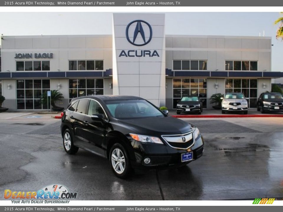 2015 Acura RDX Technology White Diamond Pearl / Parchment Photo #1