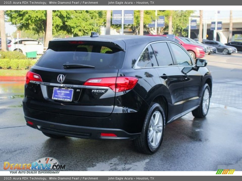 2015 Acura RDX Technology White Diamond Pearl / Parchment Photo #4