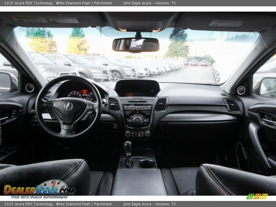 2015 Acura RDX Technology White Diamond Pearl / Parchment Photo #6
