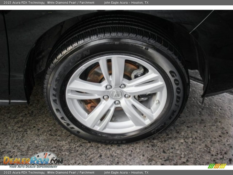 2015 Acura RDX Technology White Diamond Pearl / Parchment Photo #7