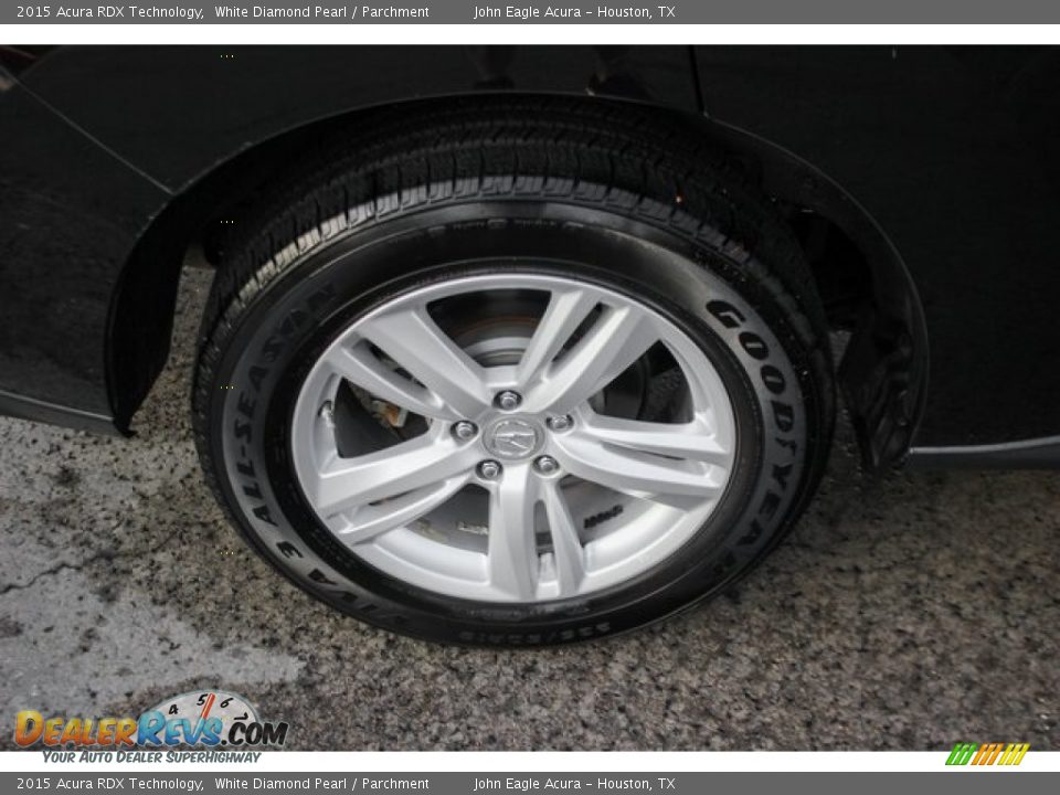 2015 Acura RDX Technology White Diamond Pearl / Parchment Photo #8