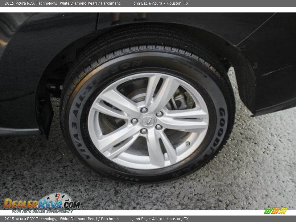 2015 Acura RDX Technology White Diamond Pearl / Parchment Photo #10