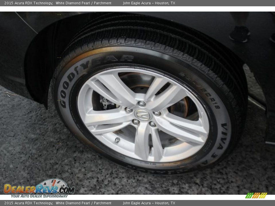 2015 Acura RDX Technology White Diamond Pearl / Parchment Photo #11